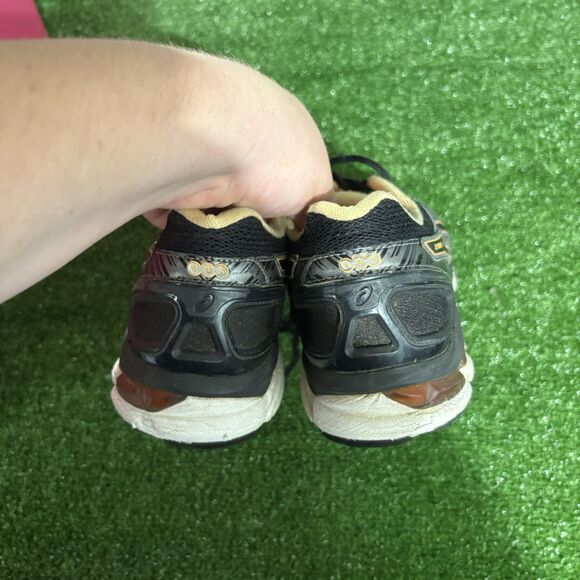 Mens ASICS Gel Pursue Running Walking Sneaker Shoes Mens Size 10 Gray/Orange - Picture 4 of 7